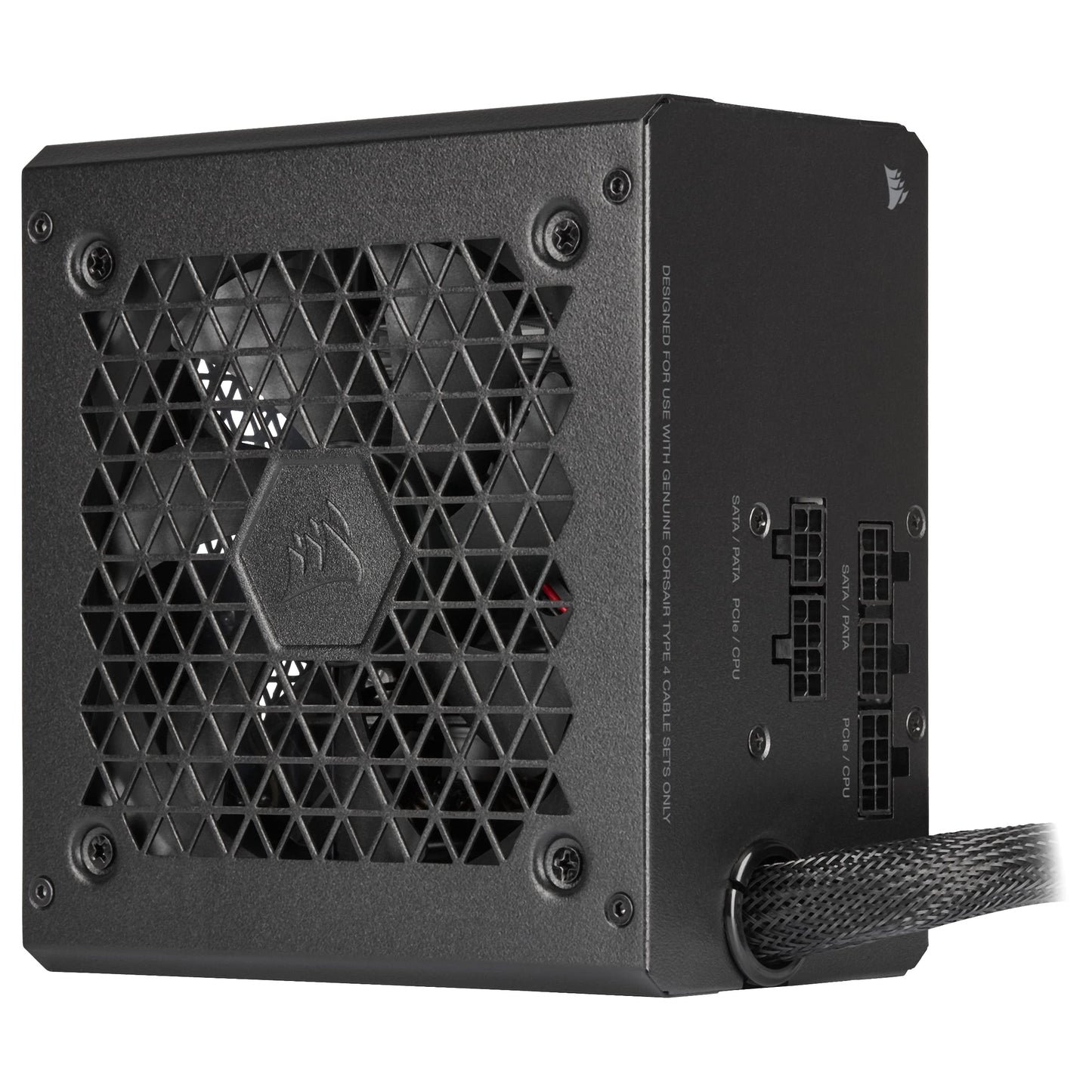 CORSAIR CX650M 80 Plus Bronze Semi-Modular Low-Noise ATX 650 Watt Power Supply - NA - Black