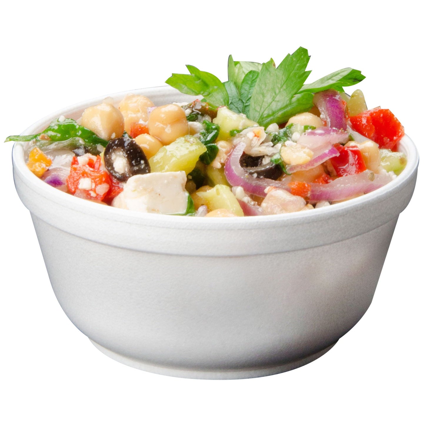 DART 8B20 8 oz Foam Bowl (Case of 1000) White