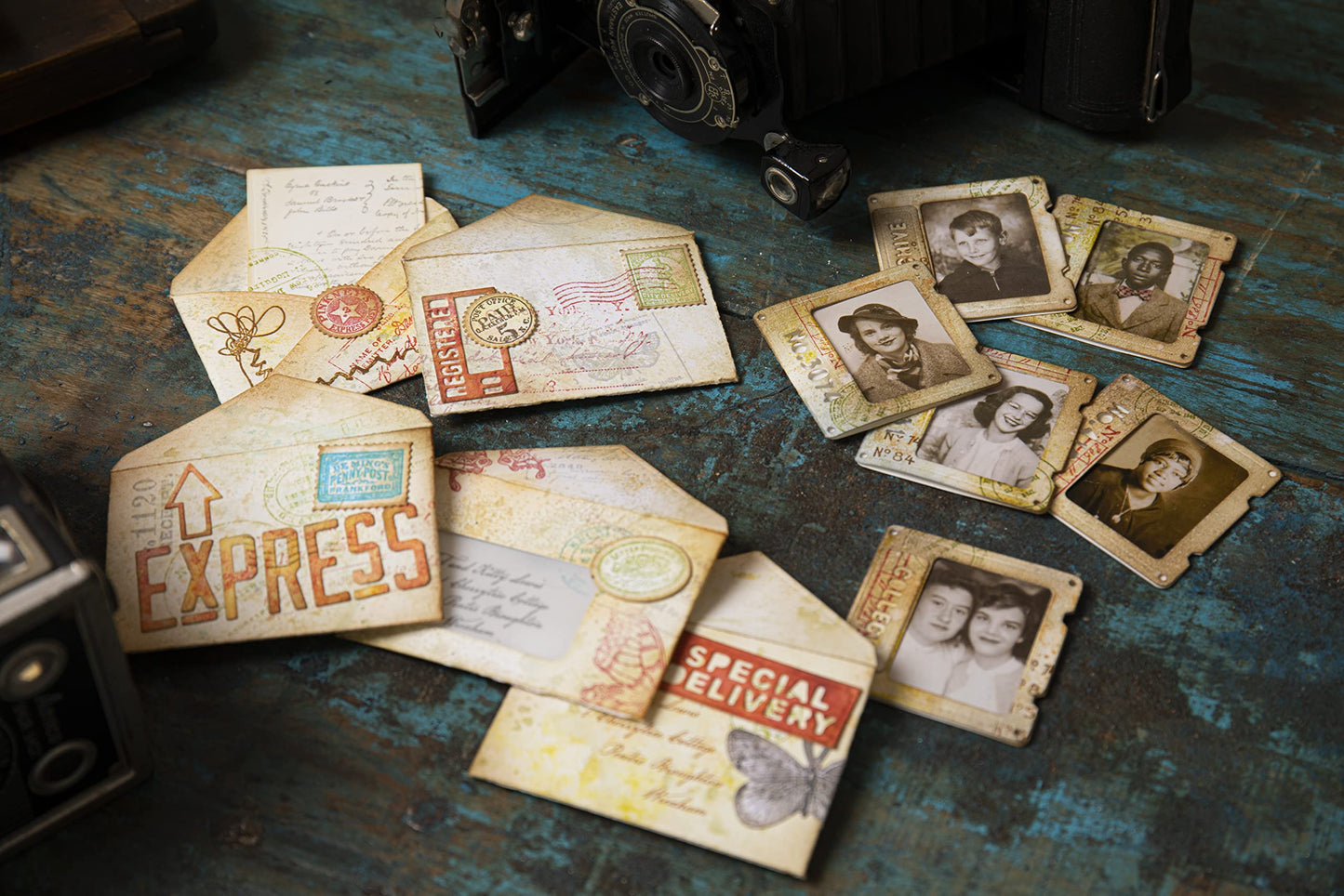 Sizzx Thinlits Die Set 73PK Alphanumeric Theory by Tim Holtz | 665924 | Chapter 3 2022