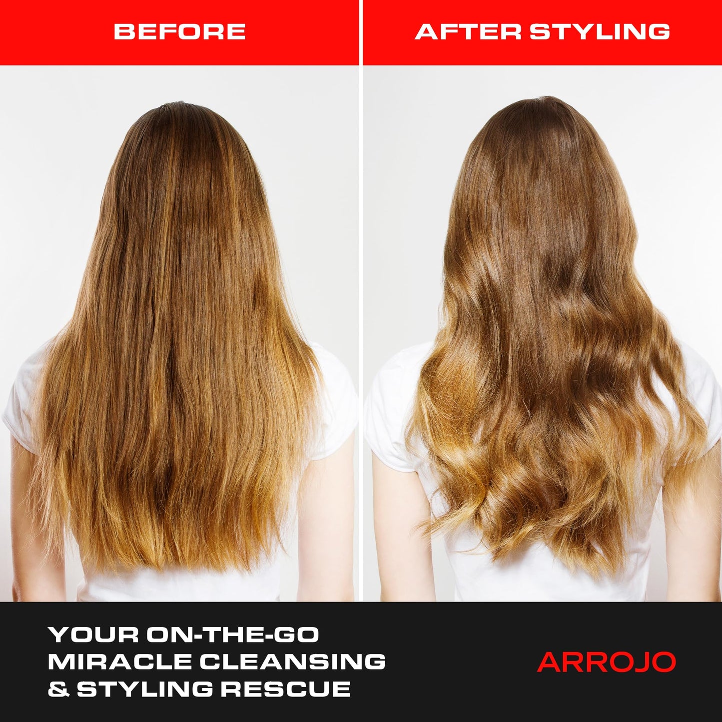 ARROJO ReFINISH Volumizing Dry Shampoo for Women & Men - Revitalizing Large Dry Shampoo Spray w/Invisible Finish – Women & Mens Dry Shampoo for All Hair Types , 8.5 Fl Oz (Pack of 1)