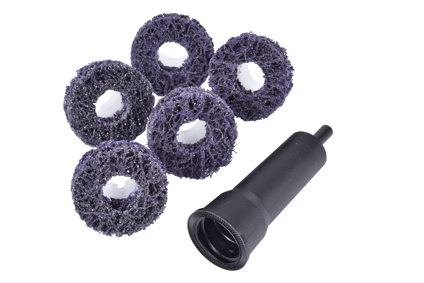 Cubitron Scotch-Brite Roloc Pro Brake Hub Cleaning Disc, XO-DR, 07546, SiC Extra Coarse, 1-1/2 in x 5/8 in