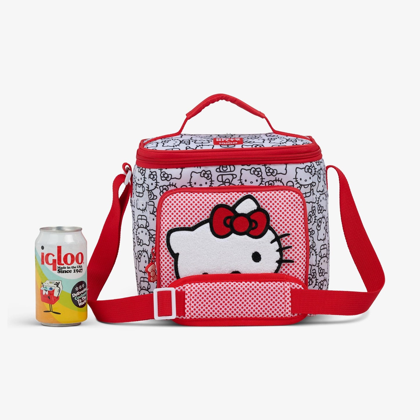 Igloo Hello Kitty Classic Square Lunch Cooler Bag, Insulatedr - Special Edition with Storage Pocket