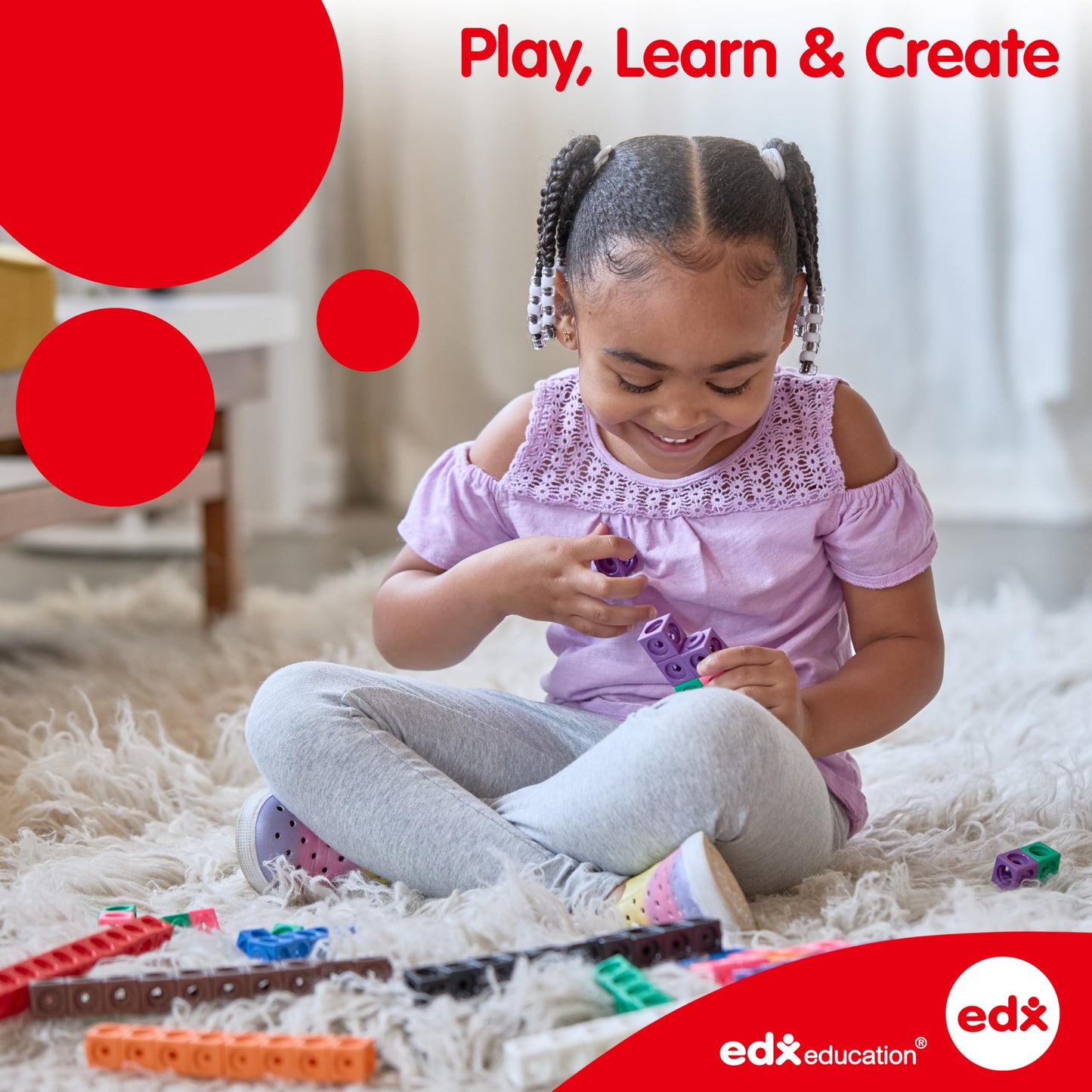 edxeducation Pegs and Peg Board Set | 1,000 Pegs and 5 Boards | Classroom and Occupational Therapy Resource | Fine Motor Skills Toy for Kids