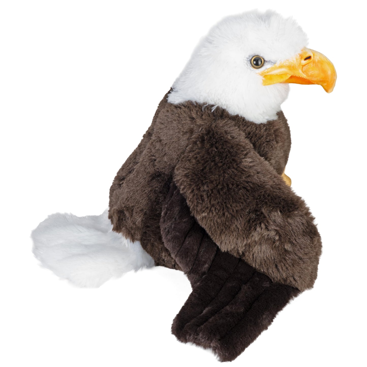 Wild Republic Artist Collection, Bald Eagle, Gift for Kids, 15 inches, Plush Toy, Fill is Spun Recycled Water Bottles