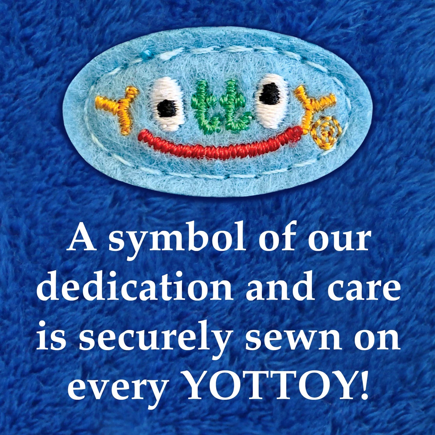 YOTTOY Contemporary Collection | Little Blue Truck Soft Stuffed Plush Toy – 8.5”