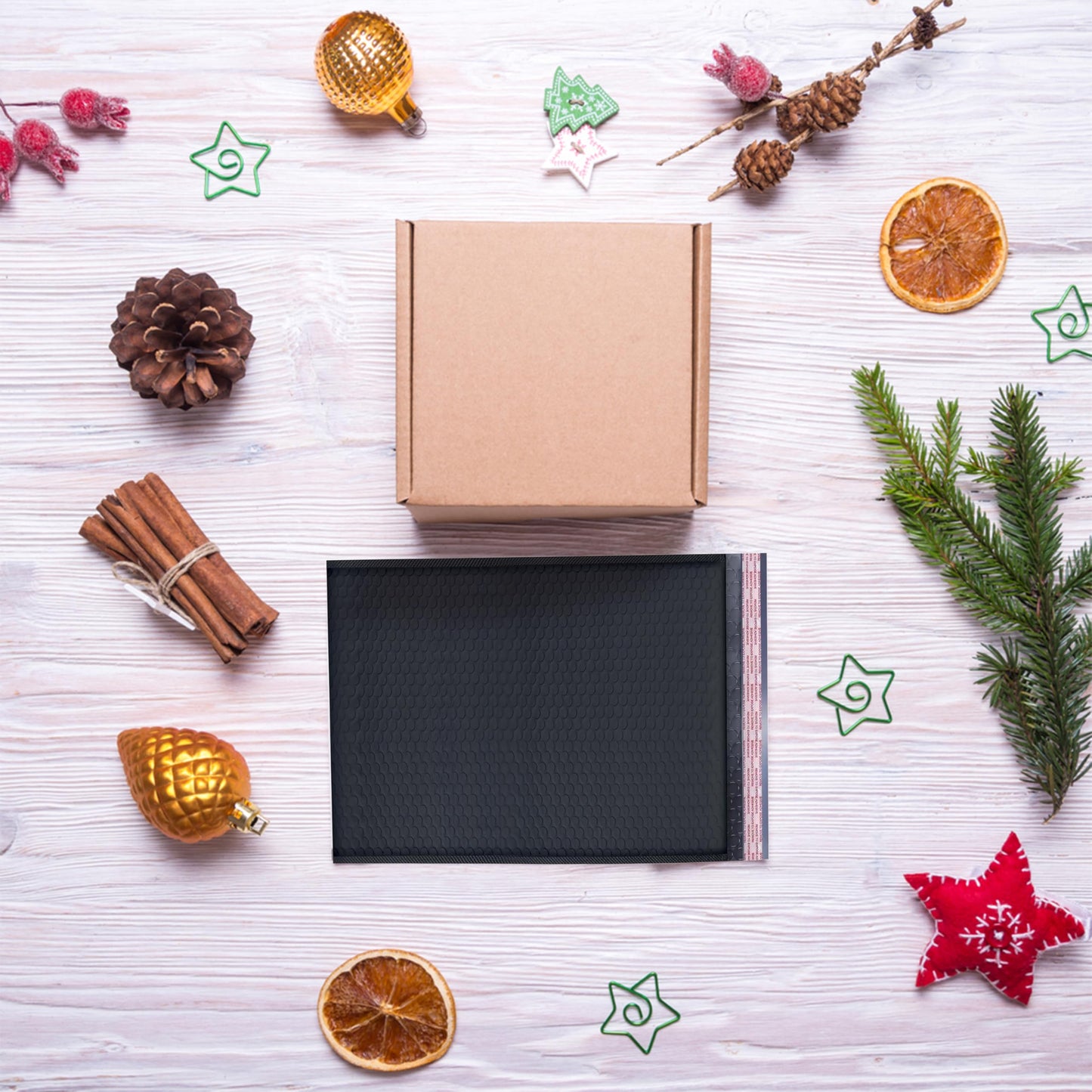 Black 10x13 Inch Poly Bubble Mailers |Self Seal Padded Envelopes for Thick books | Air Cushioned Bubble Mailer | Usable Size 9.5x13 Inch | Waterproof Lightweight Mailing Shipping Bags | 100 Pack Bulk