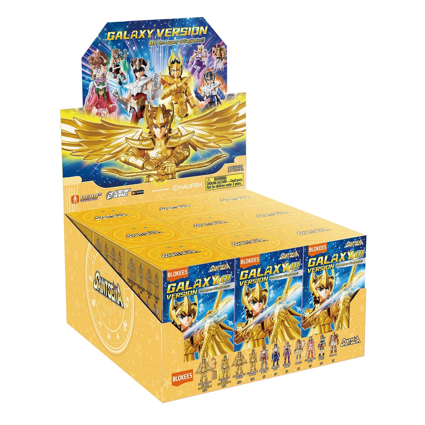 BLOKEES Saint Seiya Galaxy Version 01 The Legacy of Sagittarius