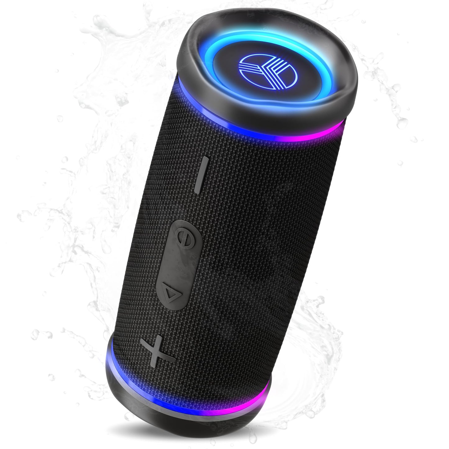 TREBLAB HD77 - Bluetooth Speaker Designed for Outdoor Activity & Travel - Loud 360° Stereo Sound with Punchy Bass, Waterproof, 20H Battery, Gift Ready Portable Wireless Speaker for Home, Beach, Pool