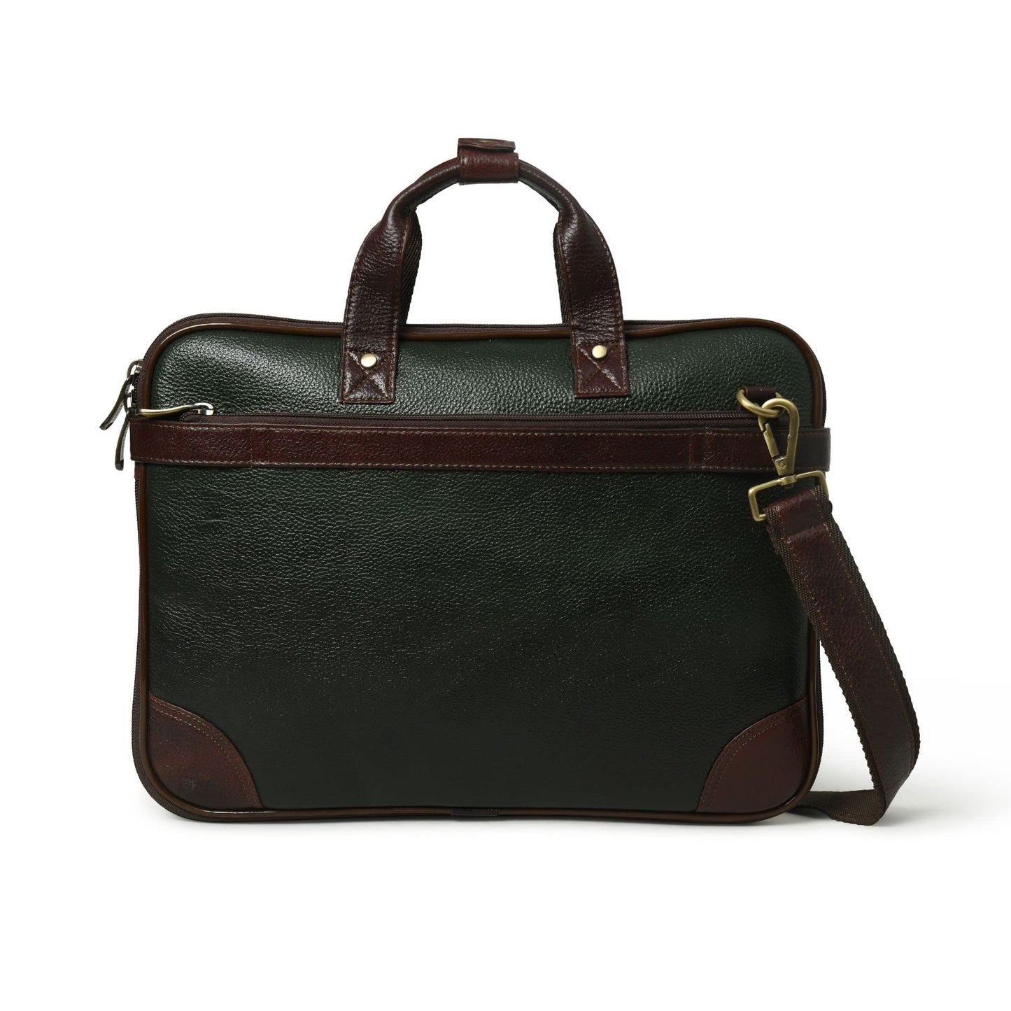 ADYAN 15 inch Leather Briefcases for Men and Women Laptop Bag Business Travel Messenger Bag Vintage Leather Best Office Satchel Bag