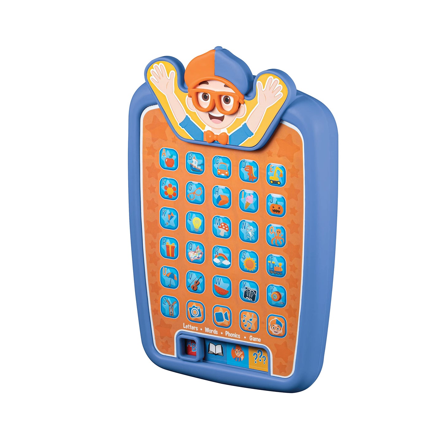SWEYOGURT ekids Blippi Kids Tablet for Preschool Learning, Toddler Tablet with Educational Games and ABC Learning for Toddlers and Fans of Blippi Toys