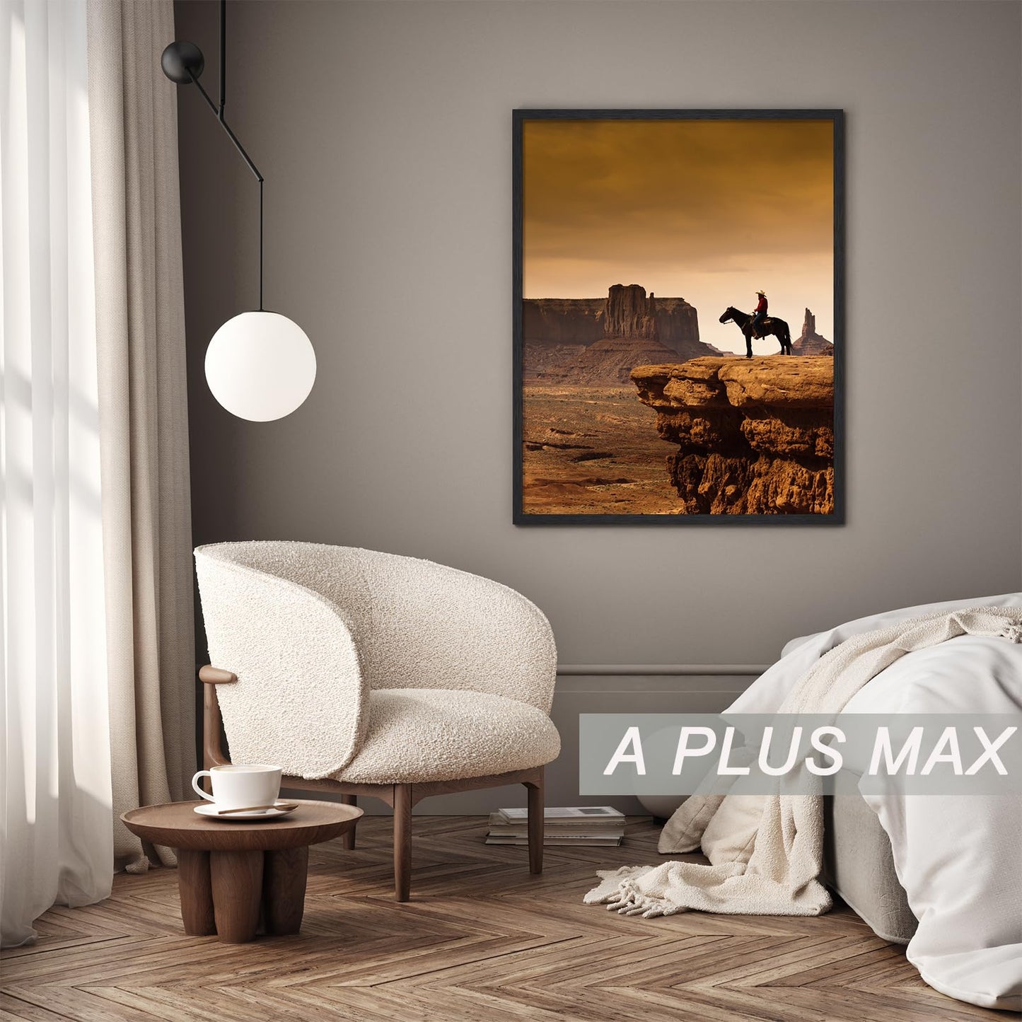 A PLUS MAX 27x40 Picture Frame, Black Engineered Wood Frame for 27 x 40 Inch Picture Poster Photo, Light Weight 27 by 40 Frame with Wood-grain for Wall - 1 Pack/Black/27 x40