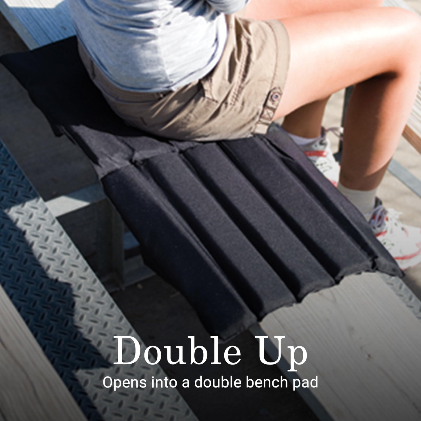 Coleman Stadium Seat, 2-Pack, with Built in Storage and Padded Seat, Easy to Carry