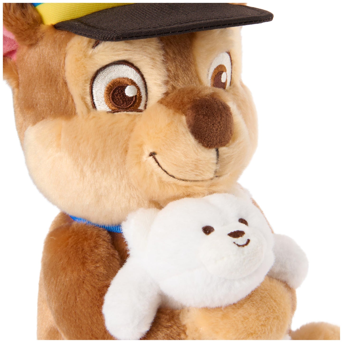 GUND PAW Patrol Chase with Snuffles Teddy Bear, Official Chase Plush Toy, Dog Stuffed Animal for Ages 1 and Up, 9.5”