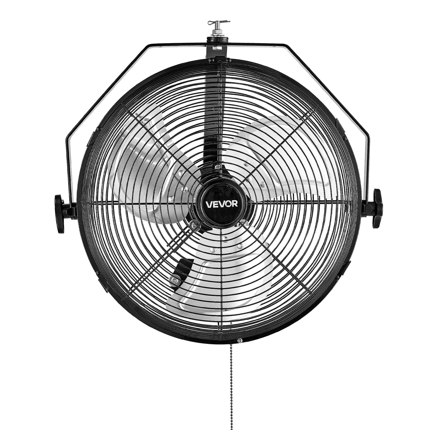 VEVOR 14 Inch Industrial Wall Mount Fan, High Velocity 2473 CFM Outdoor Fan with 3 Speeds, Waterproof IP44 Garage Wall with Aluminum Blades for Workshop, Warehouse, Greenhouse