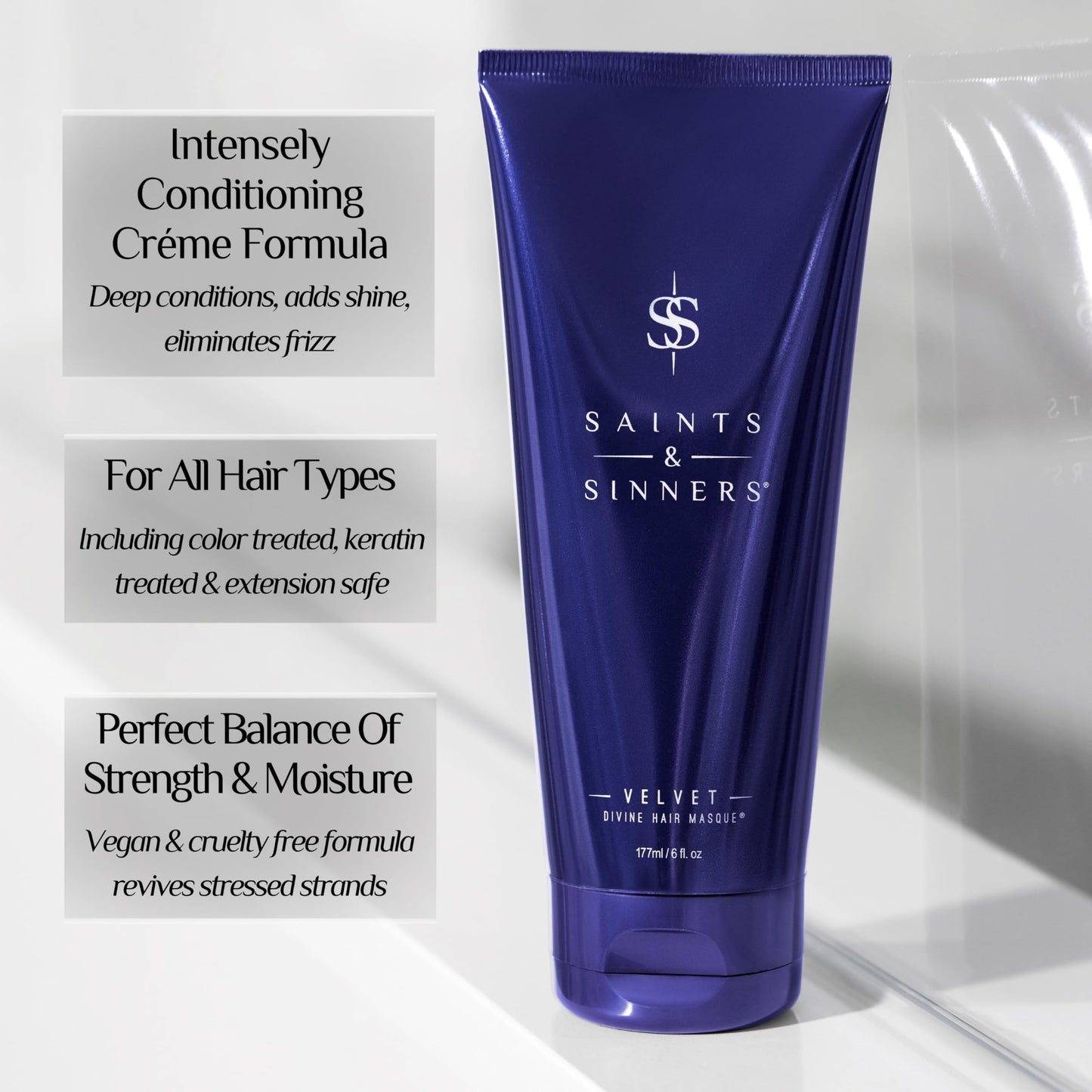 Saints & Sinners Conditioning Duo for Conditioned, Shiny, Moisturized Hair