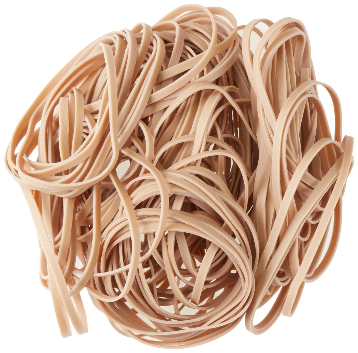 Amazon Basics Rubber Bands, Size 33 (3-1/2 x 1/8 Inch), 600 Bands/1 lb Pack, 25-Pack, Tan