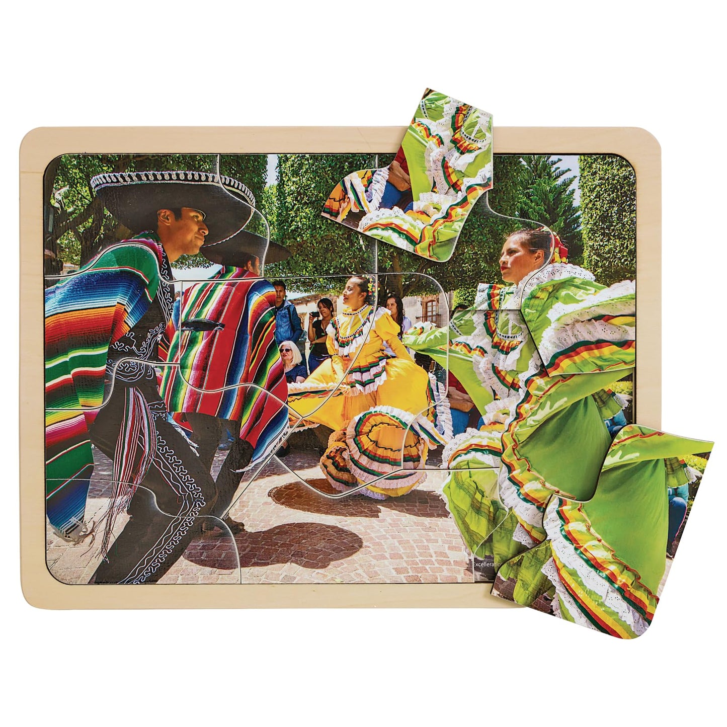 Multi-Cultural World Photo Puzzles - Set of 9, Excellerations, World Culture Exploration, Multicultural Puzzles for Preschoolers