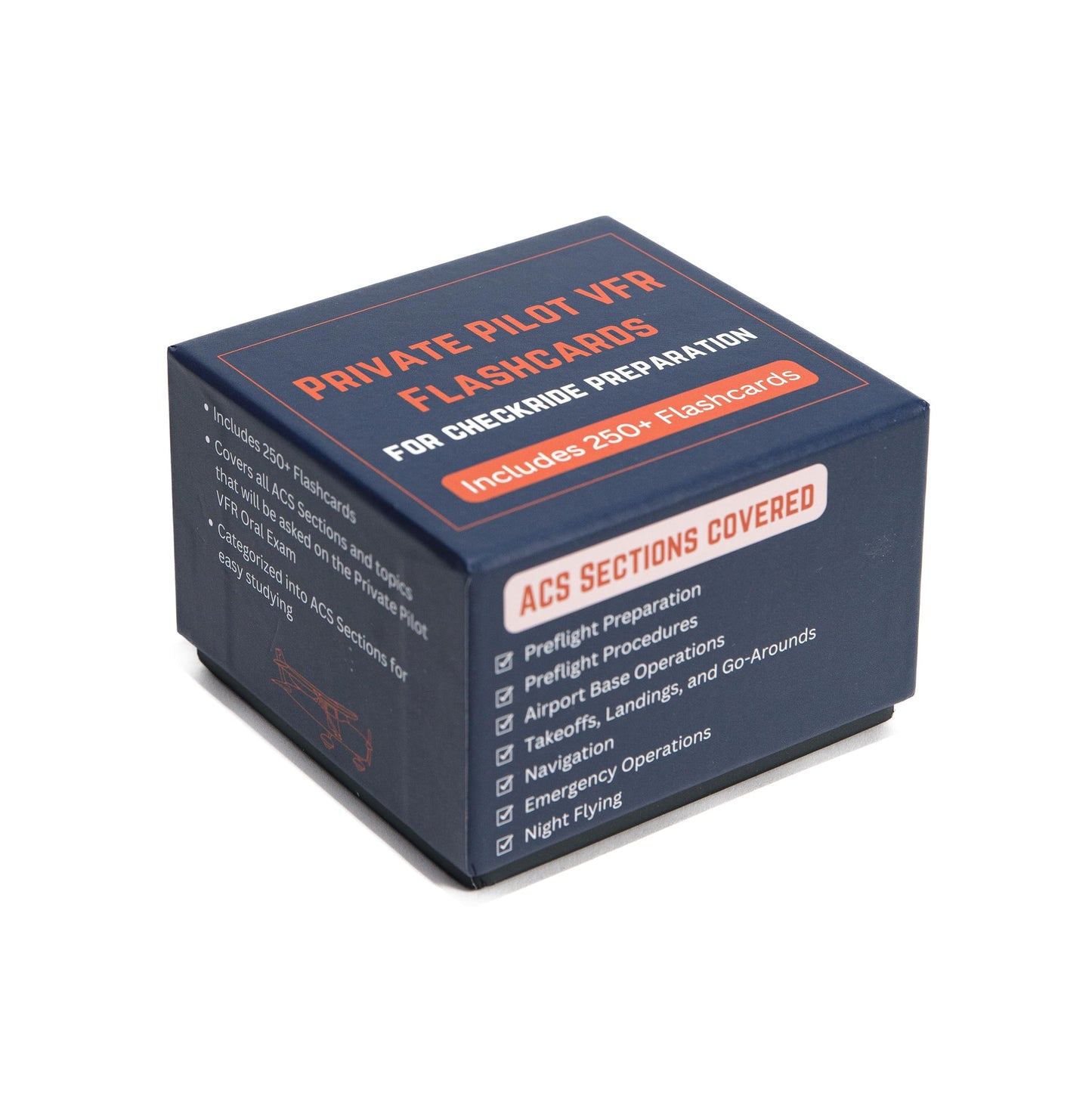 Private Pilot VFR Flashcards for Checkride Oral Exam Preparation - 260 Cards Covering Essential Aviation Topics