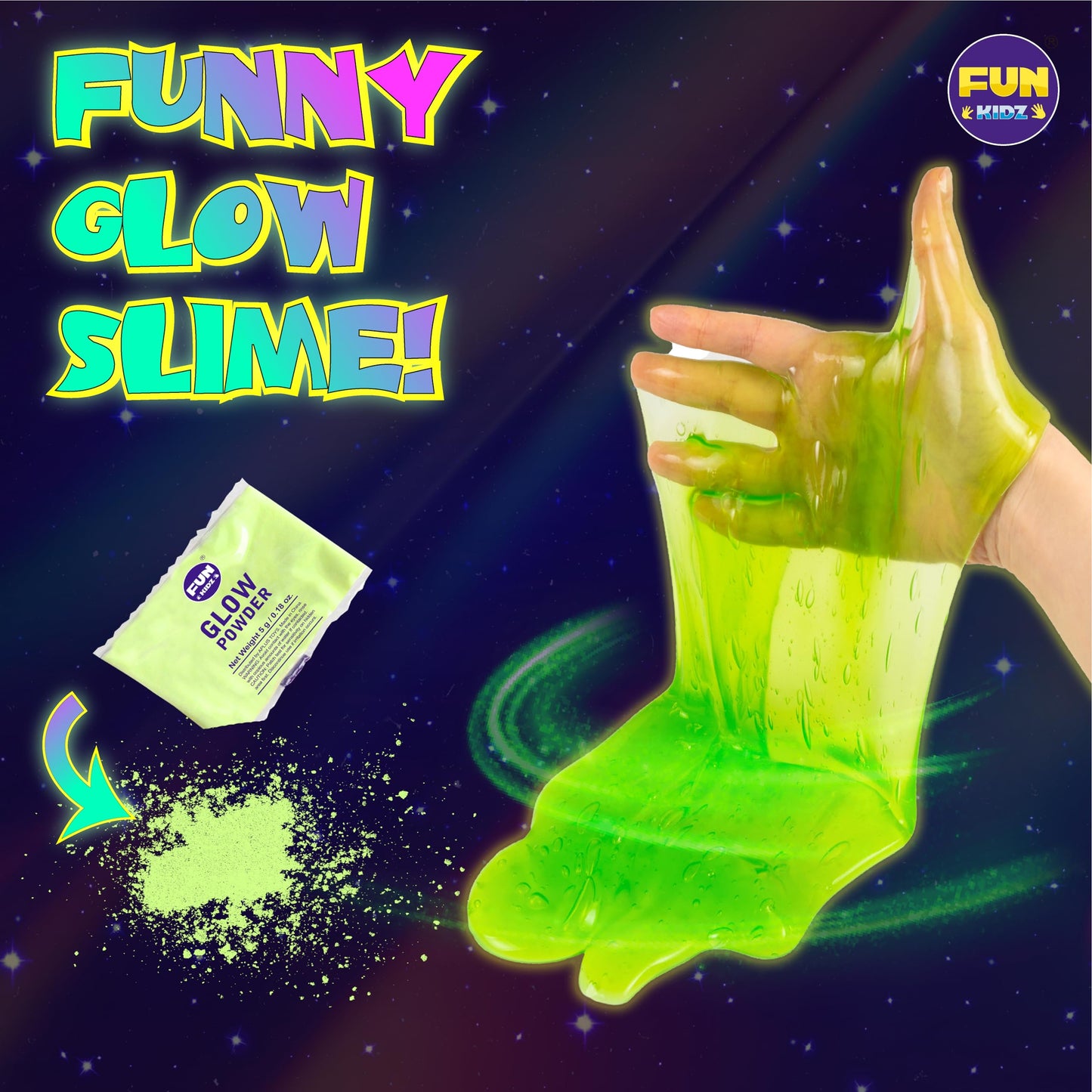 FUN KIDZ Unicorn Slime Kit for Girls, Fluffy Cloud Slime Toys Gifts for Ages 8-12 10-12 Kids Butter Squish Glitter Foam Clear Slime Making Kits for 6 7 8 9 10 Years Old with Unicorn Charms Supplies