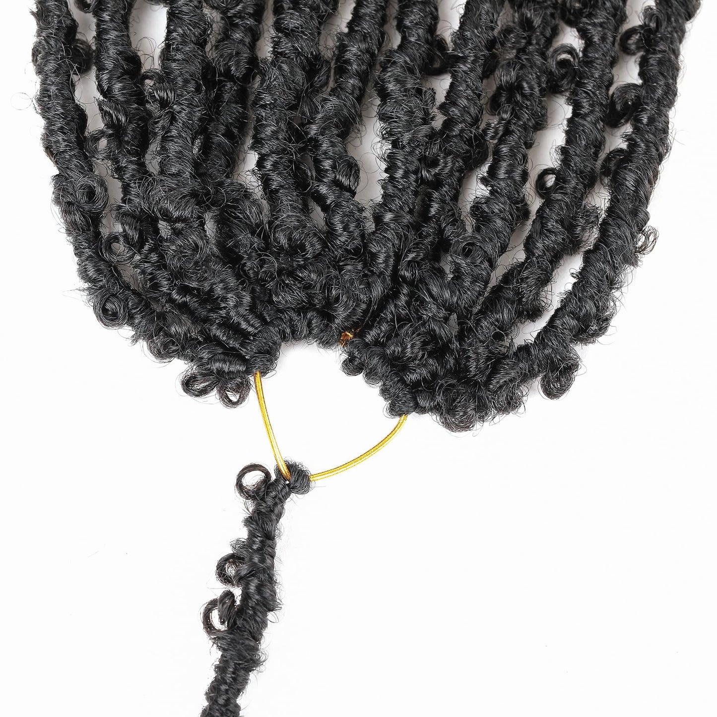 Aipin Butterfly Locs Crochet Hair Goddess Locs Curly Ends 24 Inch Distressed Butterfly Faux Locs Synthetic Butterfly Soft Locs Crochet Hair For Black Women Hair Extensions (24 Inch, 6packs,1B)