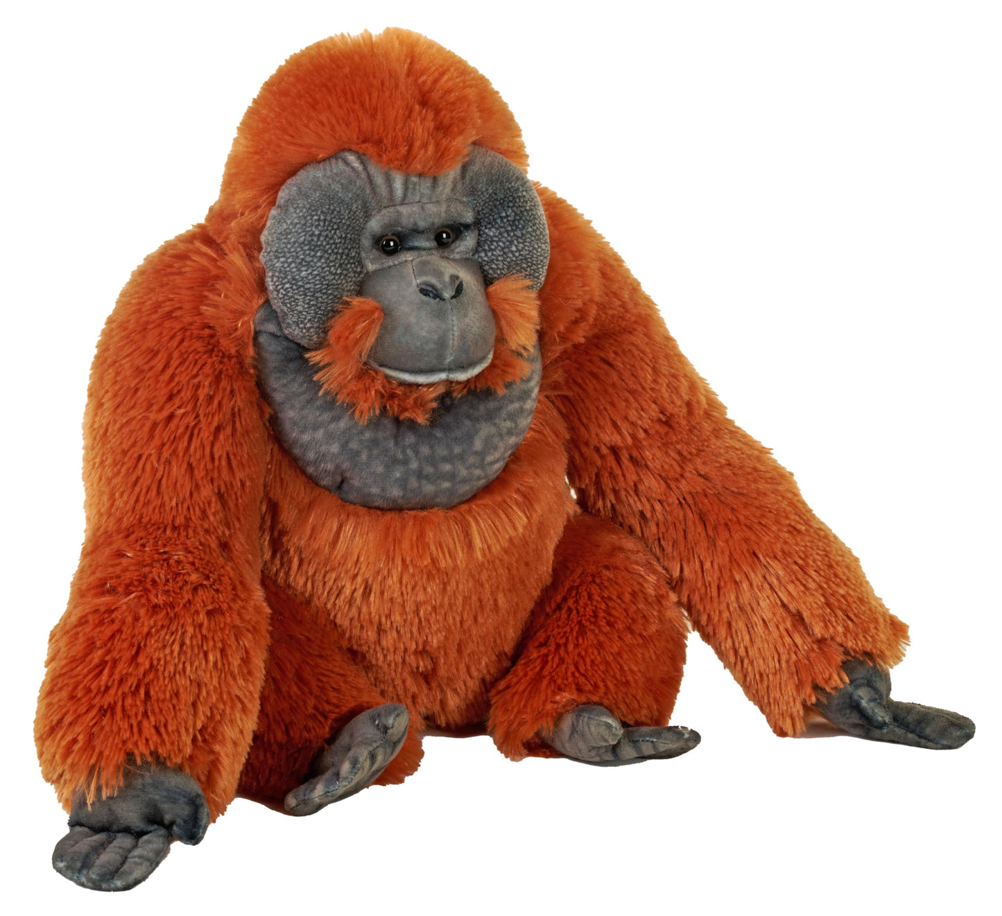 Wild Republic Artist Collection Eco Orangutan Male, Stuffed Animal, 15 Inches, Plush Toy, Eco-Friendly