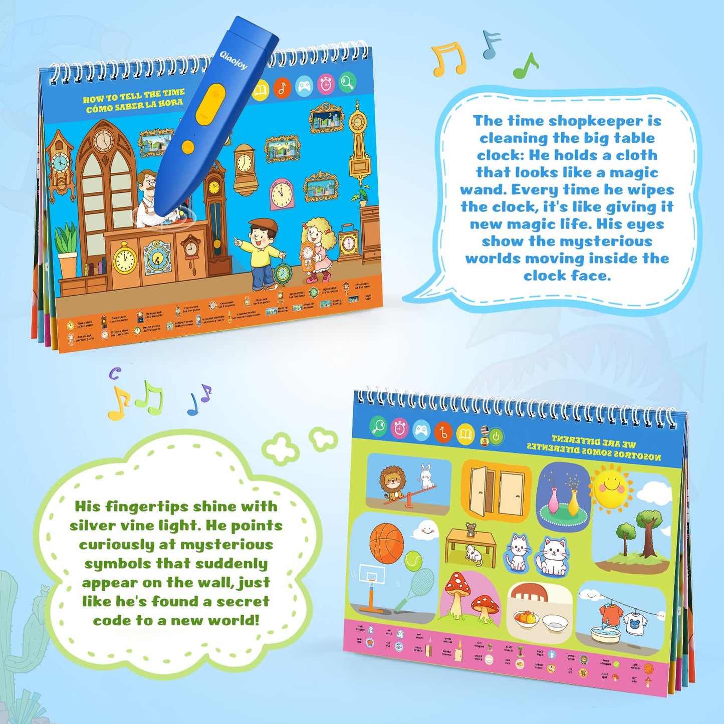 Qiaojoy Search and Find Book for Kids 2