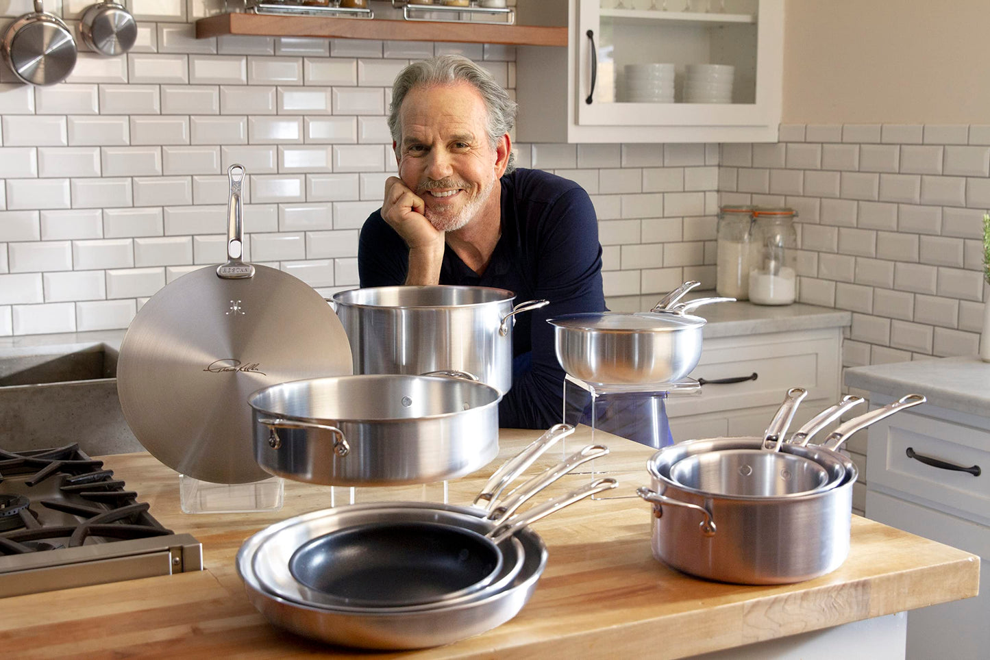 Thomas Keller Insignia by Hestan - Stainless Steel 8.5" Universal Lid