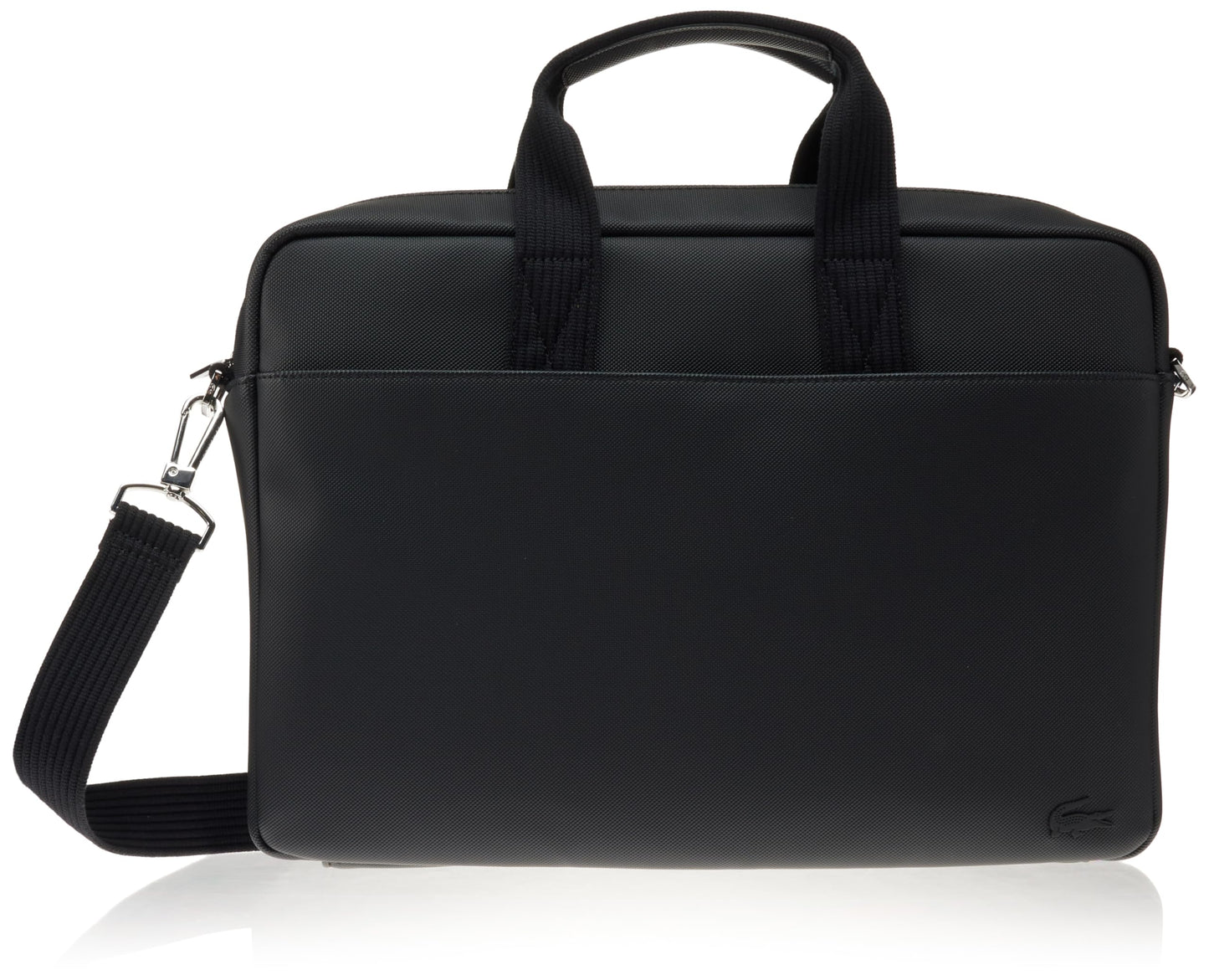 Lacoste Men's Classic Computer Bag, Black Petit Pique, One Size