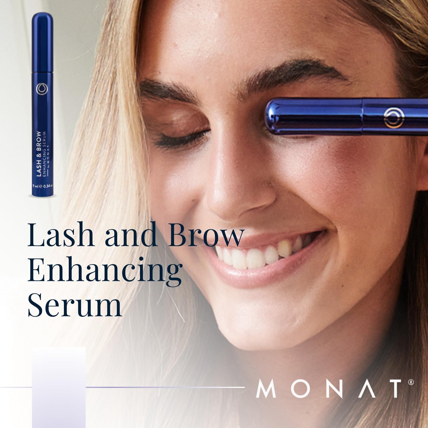 MONAT Eye Wonder Lash & Brow Enhancing Serum - Daily Use Serum for Fuller, Healthier-Looking Lashes and Brows
