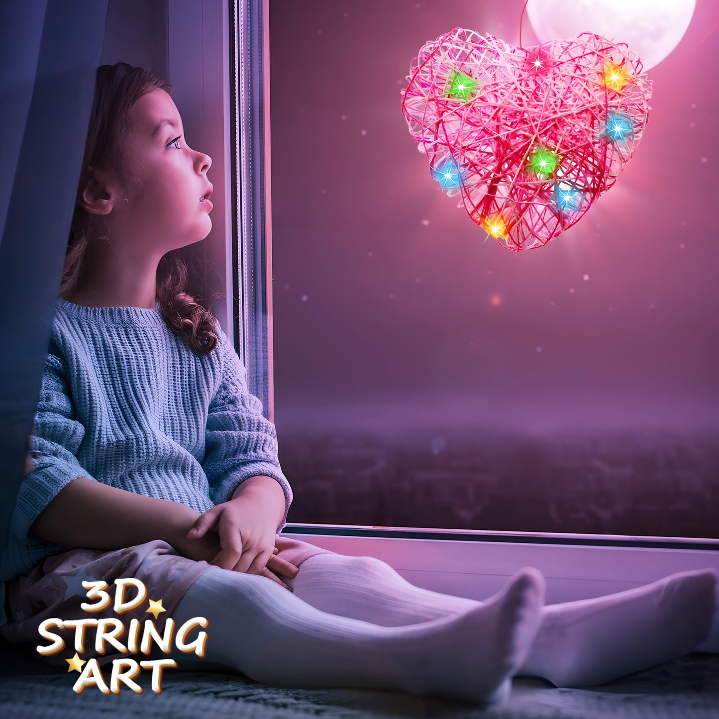ROHSCE Create a DIY String Art Star Lantern - Projects for Kids
