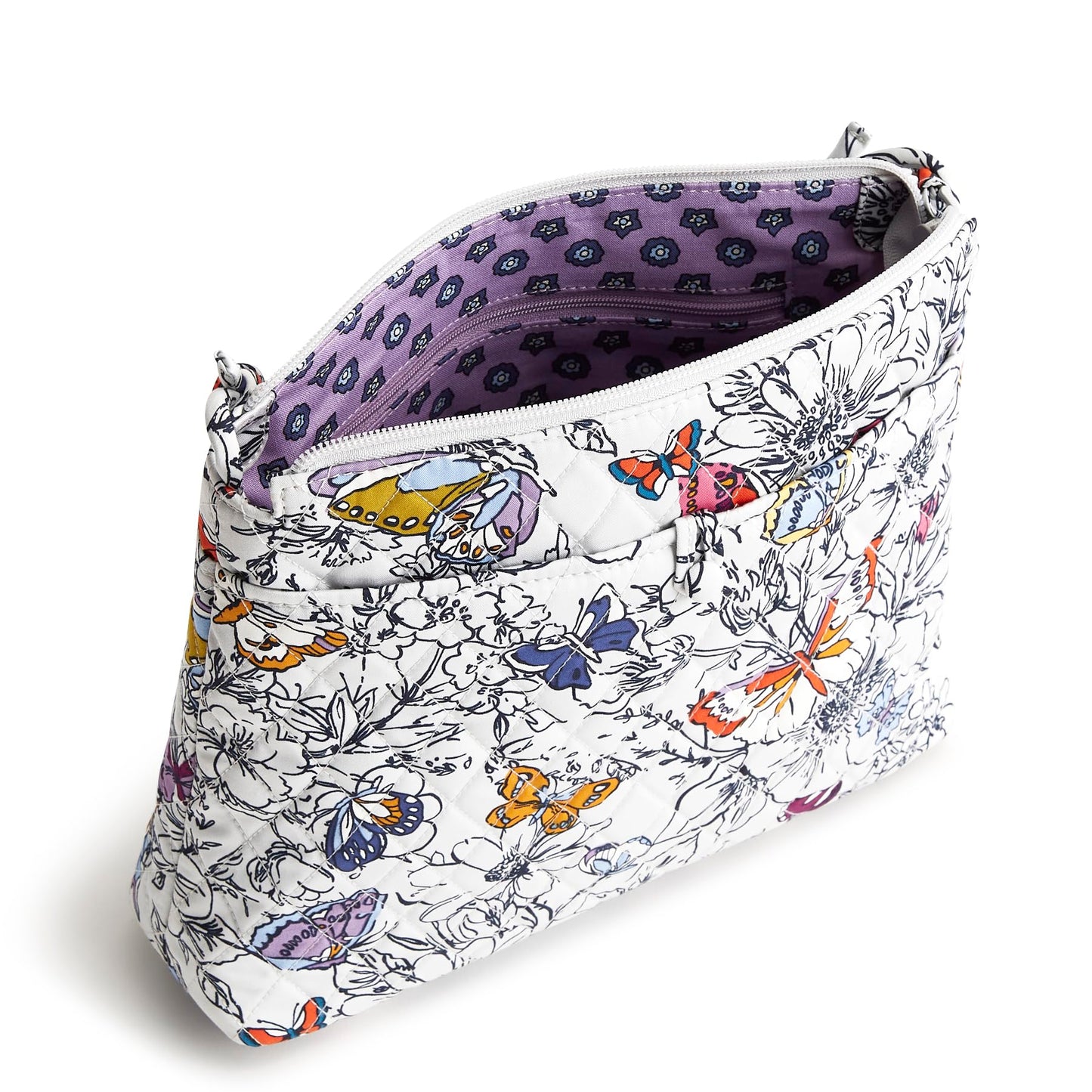 Vera Bradley Premium Cotton Original Hipster Crossbody, Wing + Bloom