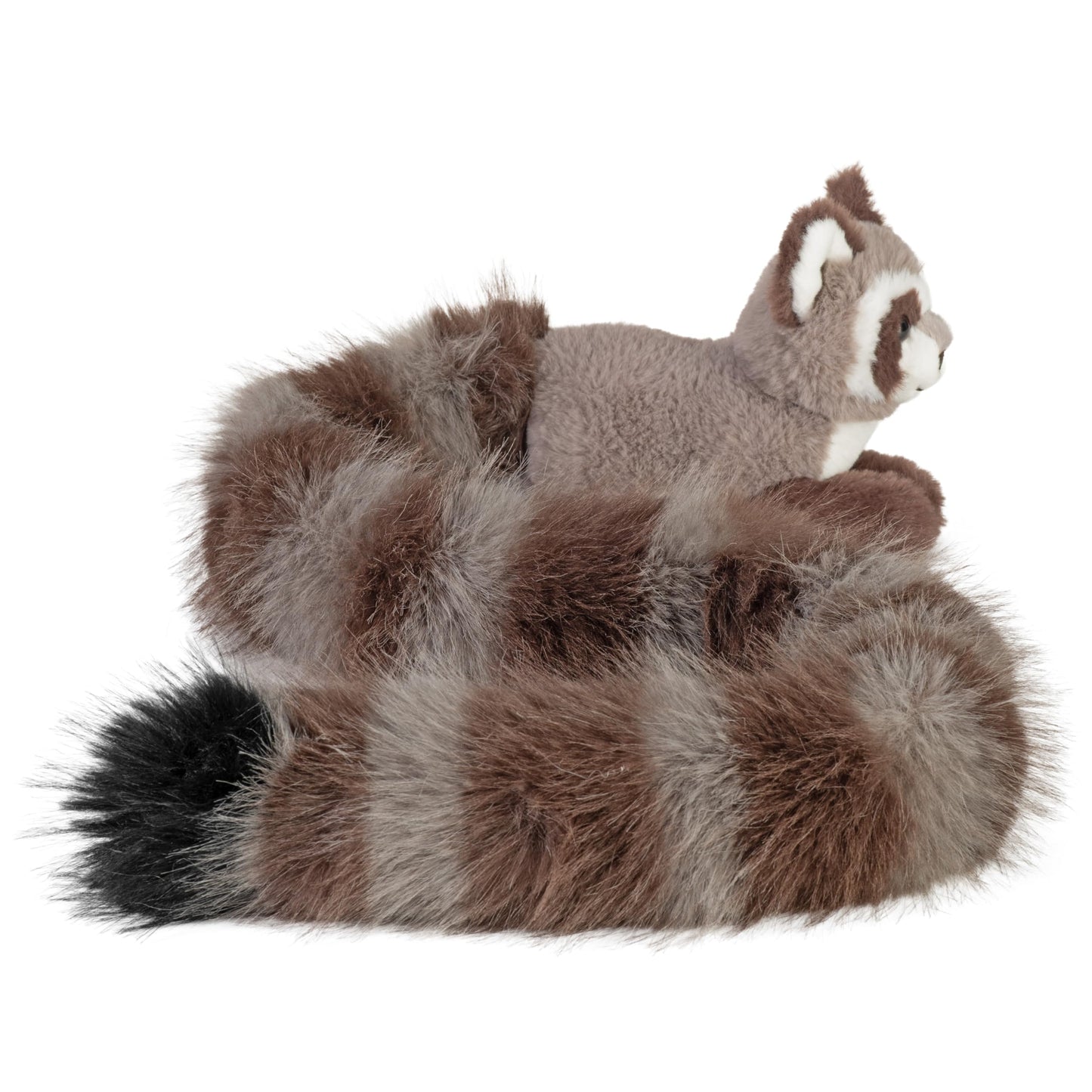 Wild Republic Tailkins Raccoon, Stuffed Animal, 40 Inches, Plush Toy, Fill is Spun Recycled Water Bottles