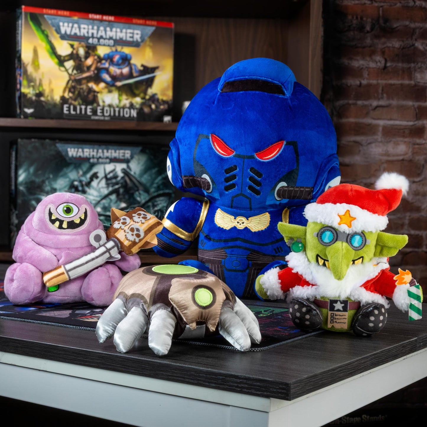 Warhammer 40,000 Collectible Plush Toys - Space Marine Plushie - Mega Sized Large Plush - Officially Licensed Games Workshop Merchandise - Game Room Decor - Gaming Gifts - 14 Inch