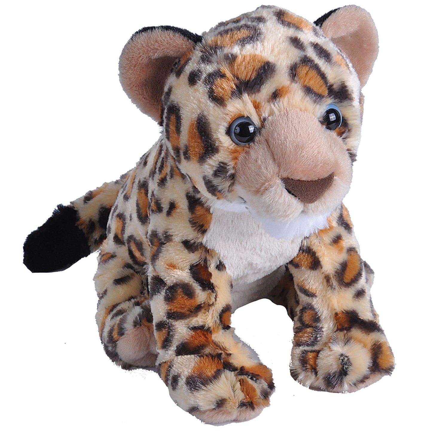 Leopard Cub Stuffed Animal, Plush Toy by Wild Republic, Gifts for Kids, Cuddlekins 12 Inches