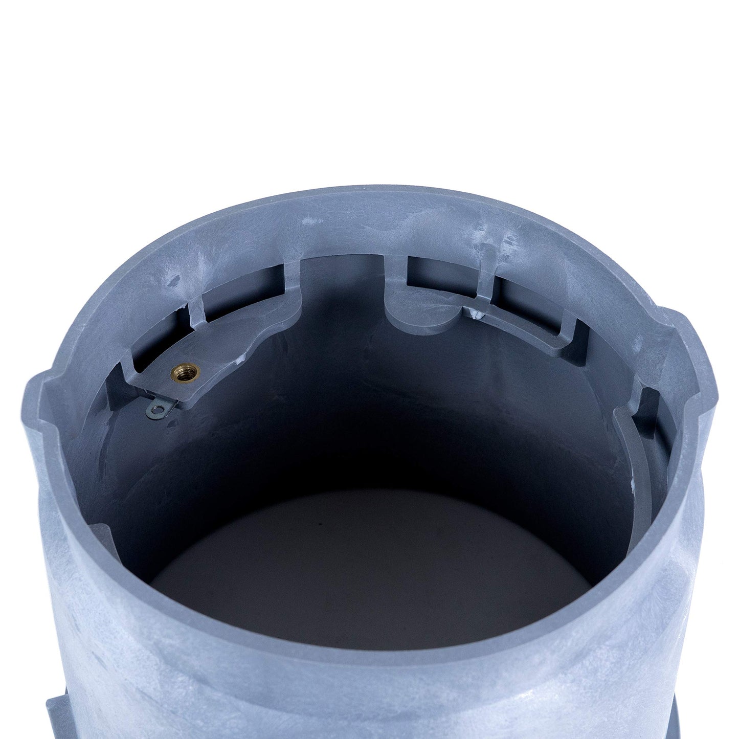 Adamax 910 Electrical Splice Box with 10-Inch Diameter, 1-Piece, Grey