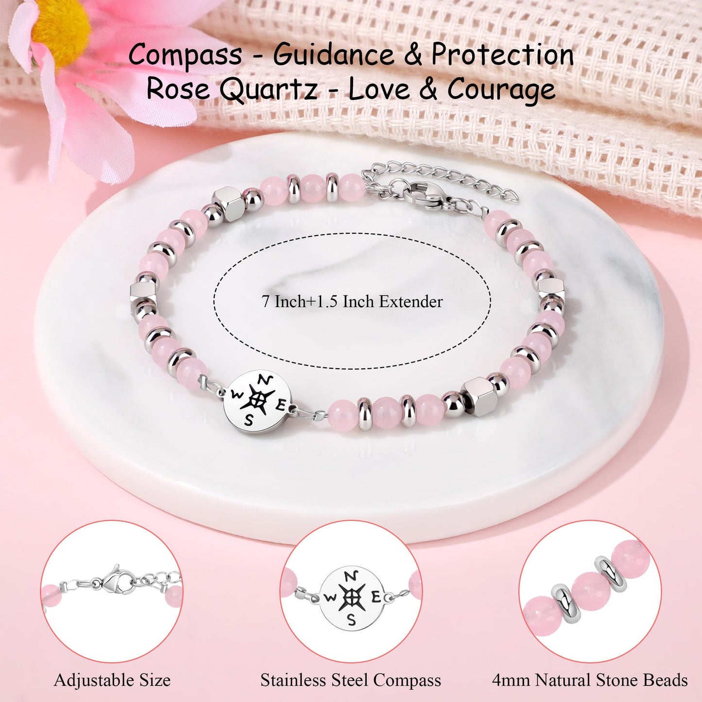 GQDECOR 2026 Graduation Gifts for Women Her, High School College Class of 2026 Graduation Gifts for Women Her Basket Set of 7