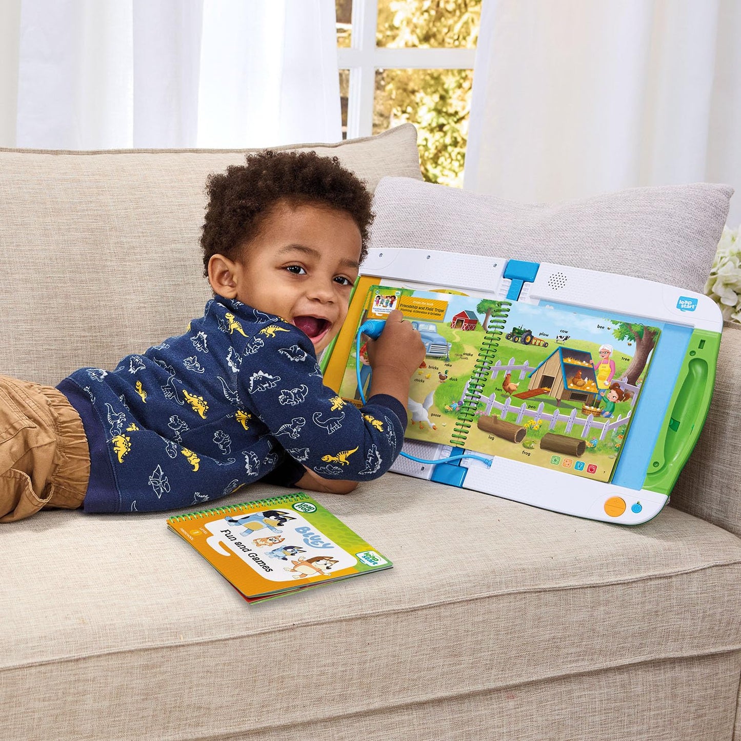 LeapFrog LeapStart Bluey Fun and Games Activity Bundle