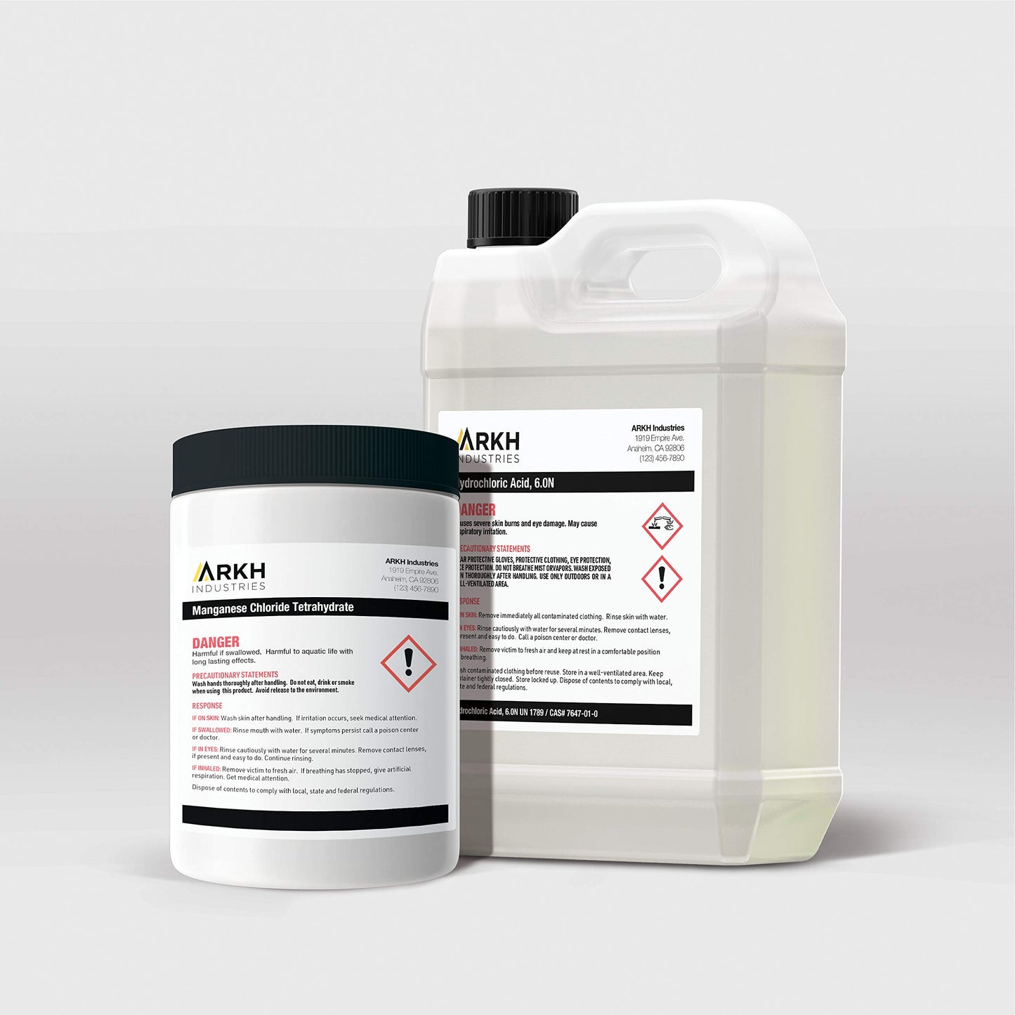 Avery UltraDuty GHS Chemical Labels for Laser Printers, Waterproof, UV Resistant, 4 x 4, 200 Pack (60504)