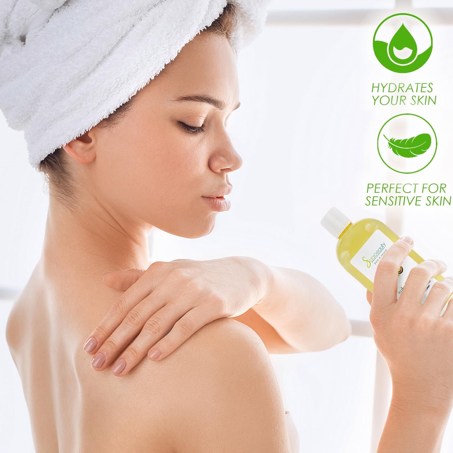 KUKUI NUT OIL Cold Pressed Unrefined | 100% Natural Available in Bulk | Carrier for Essential Oils, Face, Skin, Hair Moisturizer, Soap Making | 32 fl oz