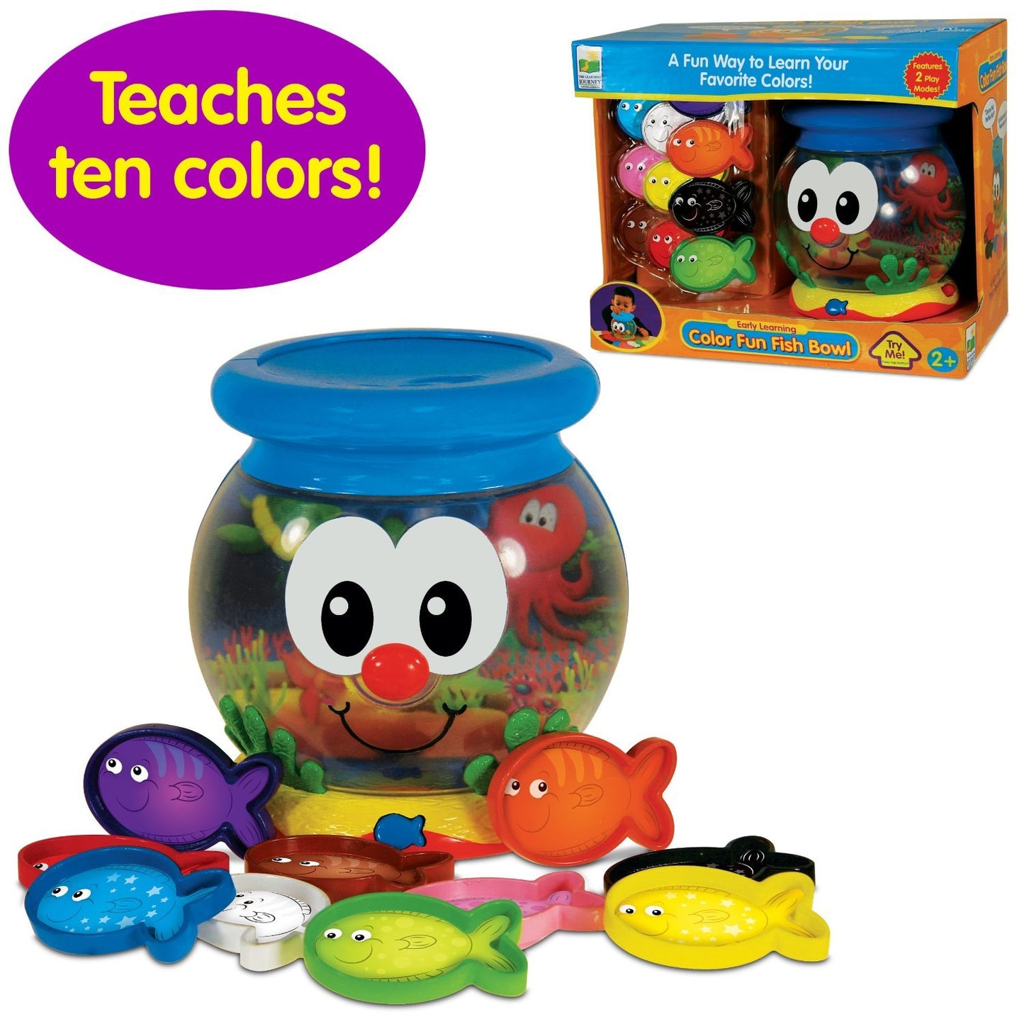 The Learning Journey Learn with Me-Color Fun Fish Bowl Toy