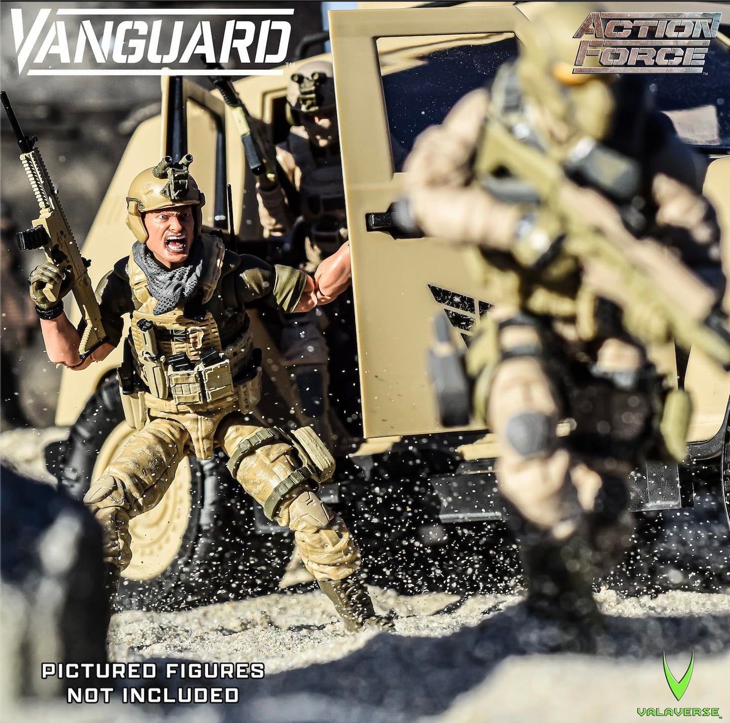 Action Force Valaverse Vanguard Vehicle Desert Tan