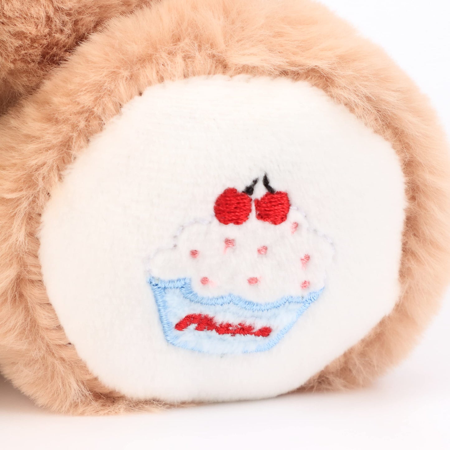 Hopearl Adorable Happy Birthday Dog with Glowing Cupcake Musical Stuffed Animal Puppy Singing and Shaking Plush Toy Interactive Animated Kids Gift, Brown, 15''