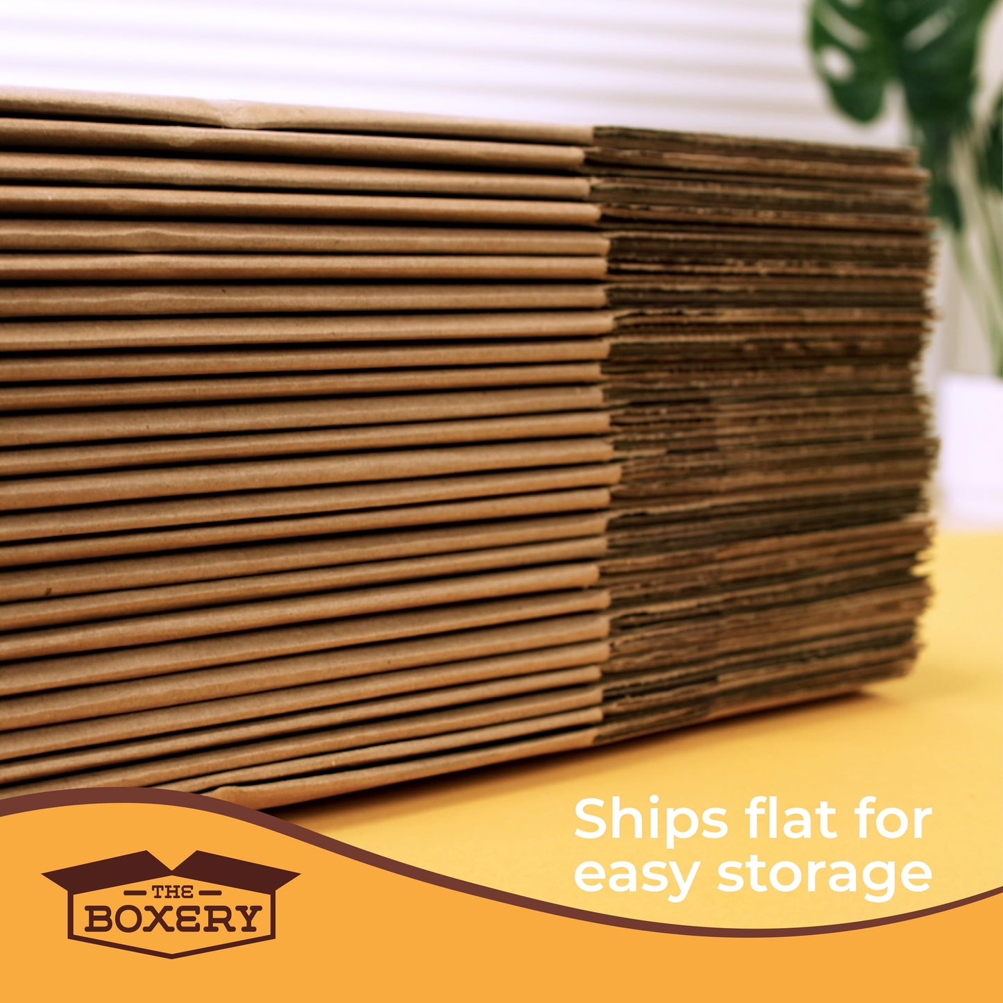 The Boxery 16"x10"x10" Brown/Kraft Corrugated Cardboard Shipping Boxes 25-Pack | Mailing, Packing, Moving & Storage for Business/Home – Durable - Eco-Friendly, Recyclable - Made in the USA