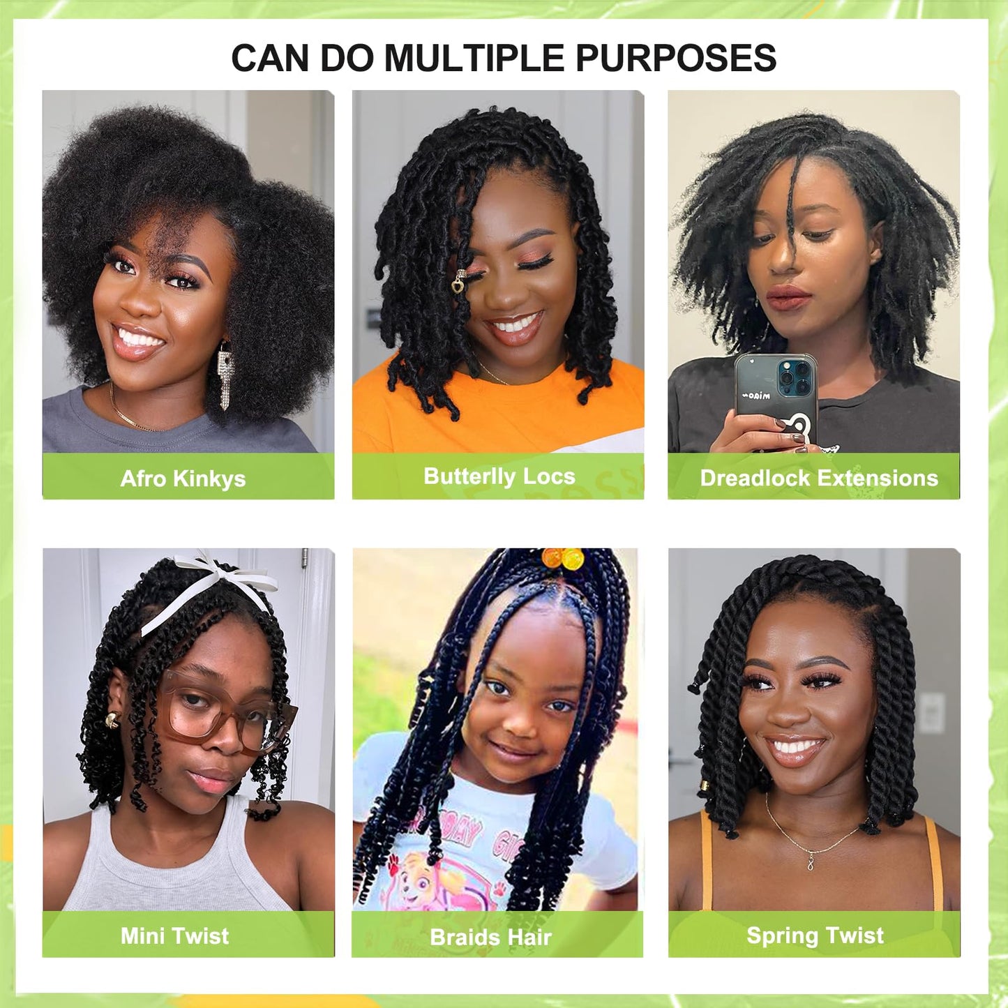 14 Inch Afro Kinkys Bulk Human Hair 99j Afro Kinky Curly Human Hair Bulk for Dreadlock Extensions,Micro Locs,Twists, Braids and Repair Locs