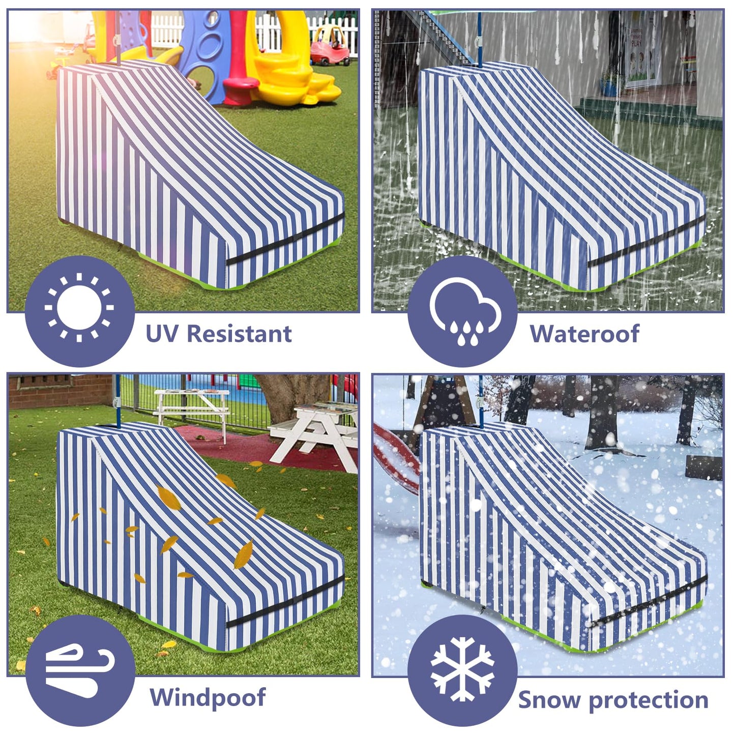 Kids Water Table Cover,Outdoor Heavy Duty 600D Waterproof Toddler Water Play Table Cover,Compatible with Waterpark Wonders Two-Tier Water Table