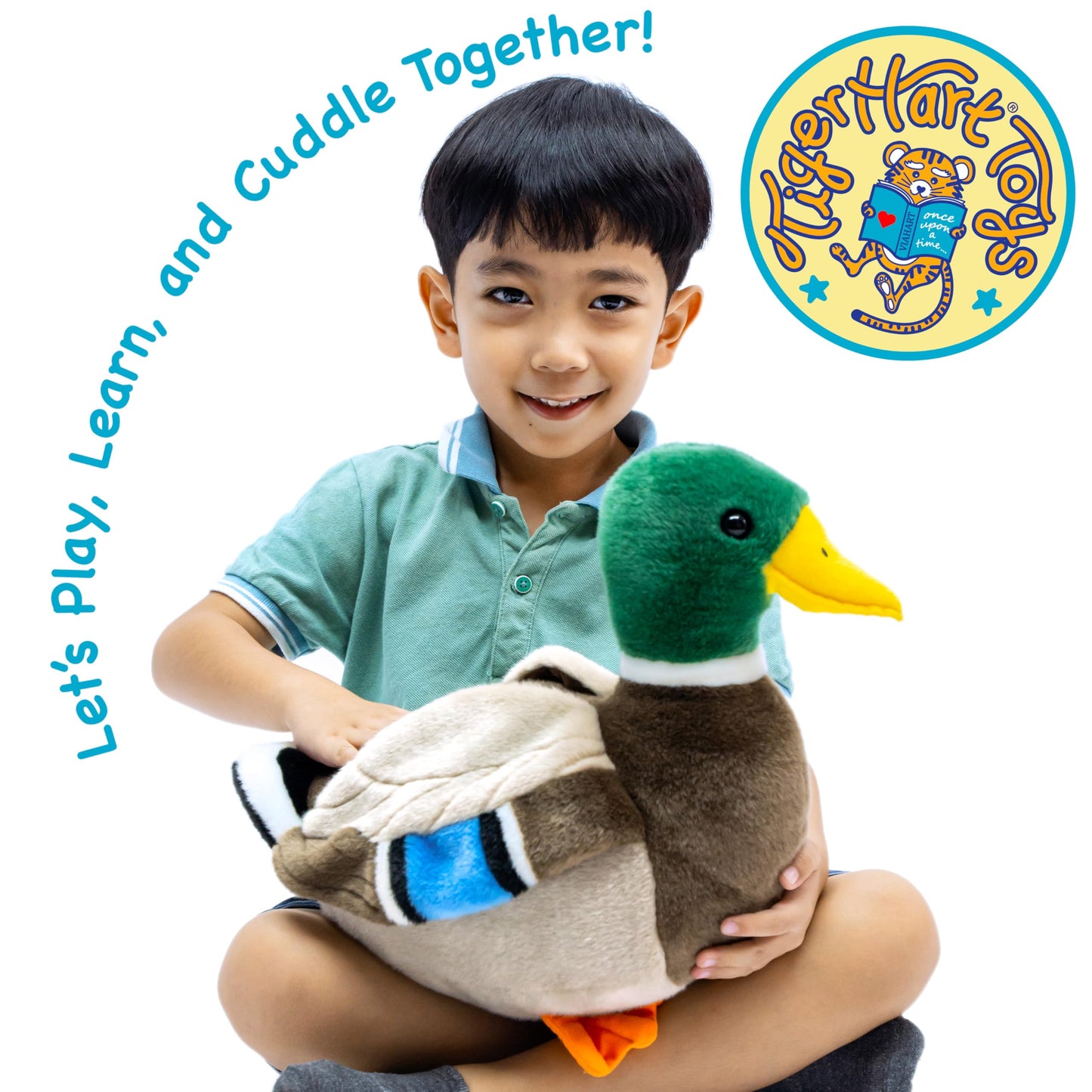 TigerHart Dakota The Duck - 15 Inch Stuffed Animal