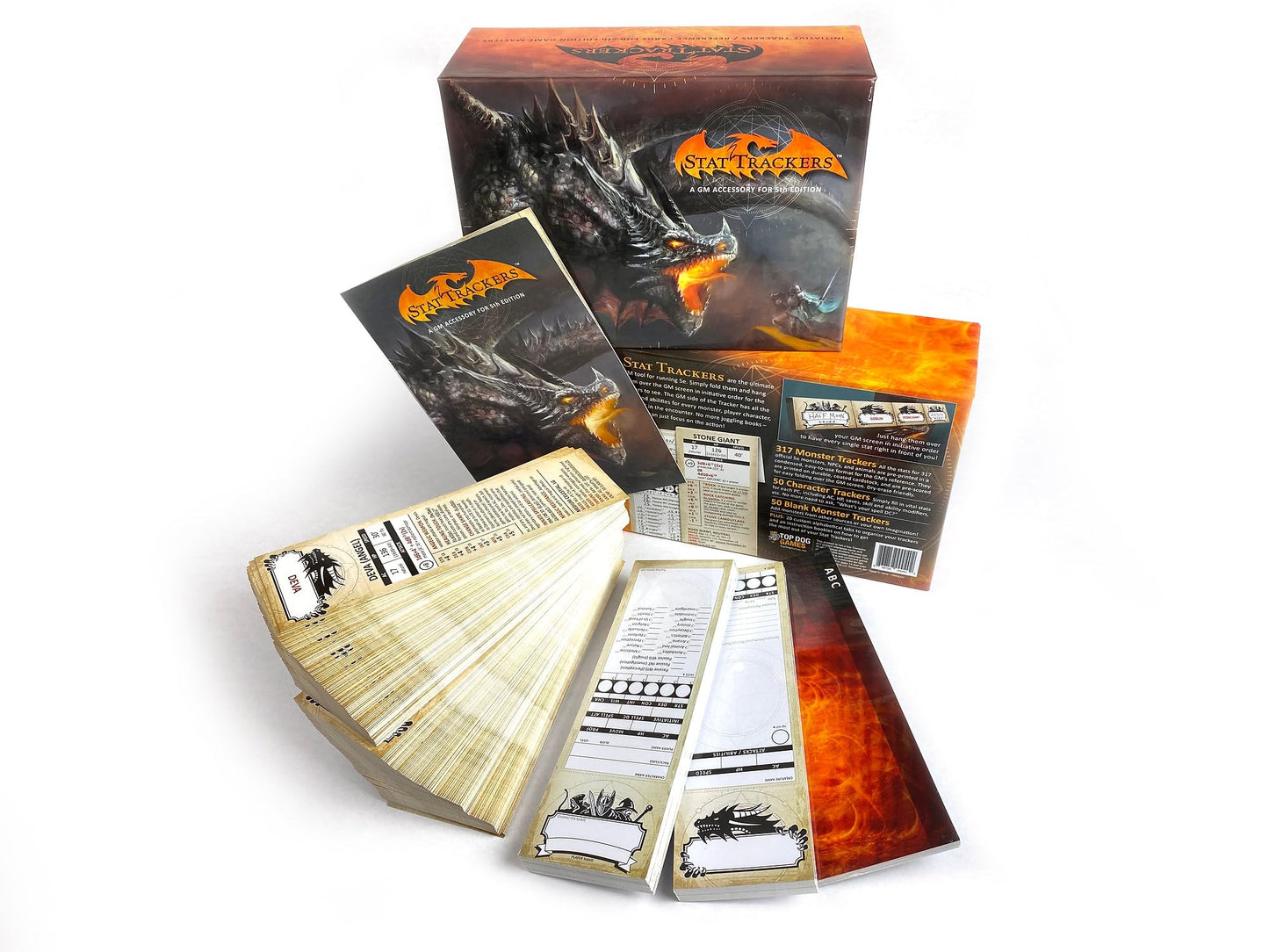 Stat Trackers Core Set: The Ultimate GM Accessory for 5th Edition