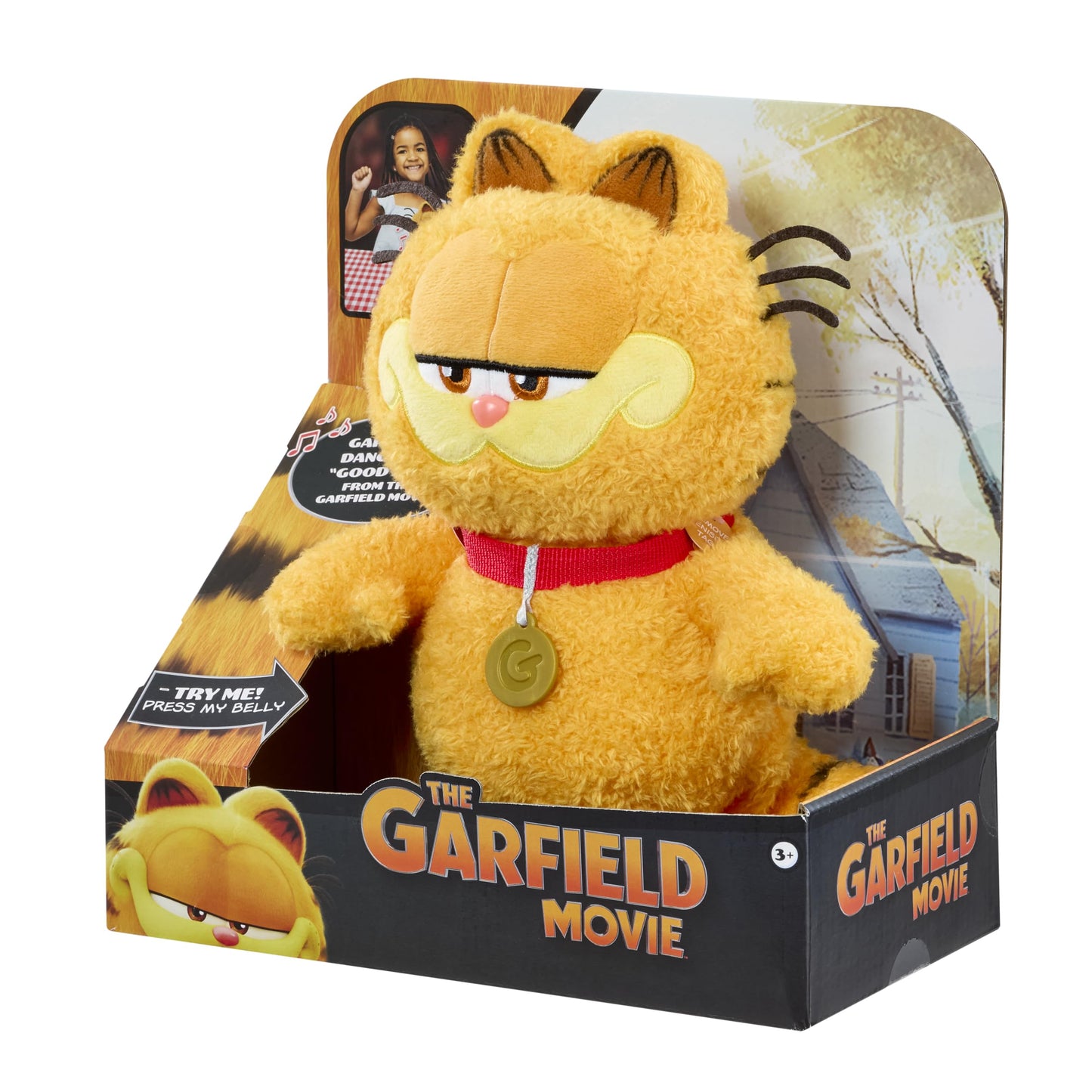 Goliath Animagic Garfield 13" SFX Plush