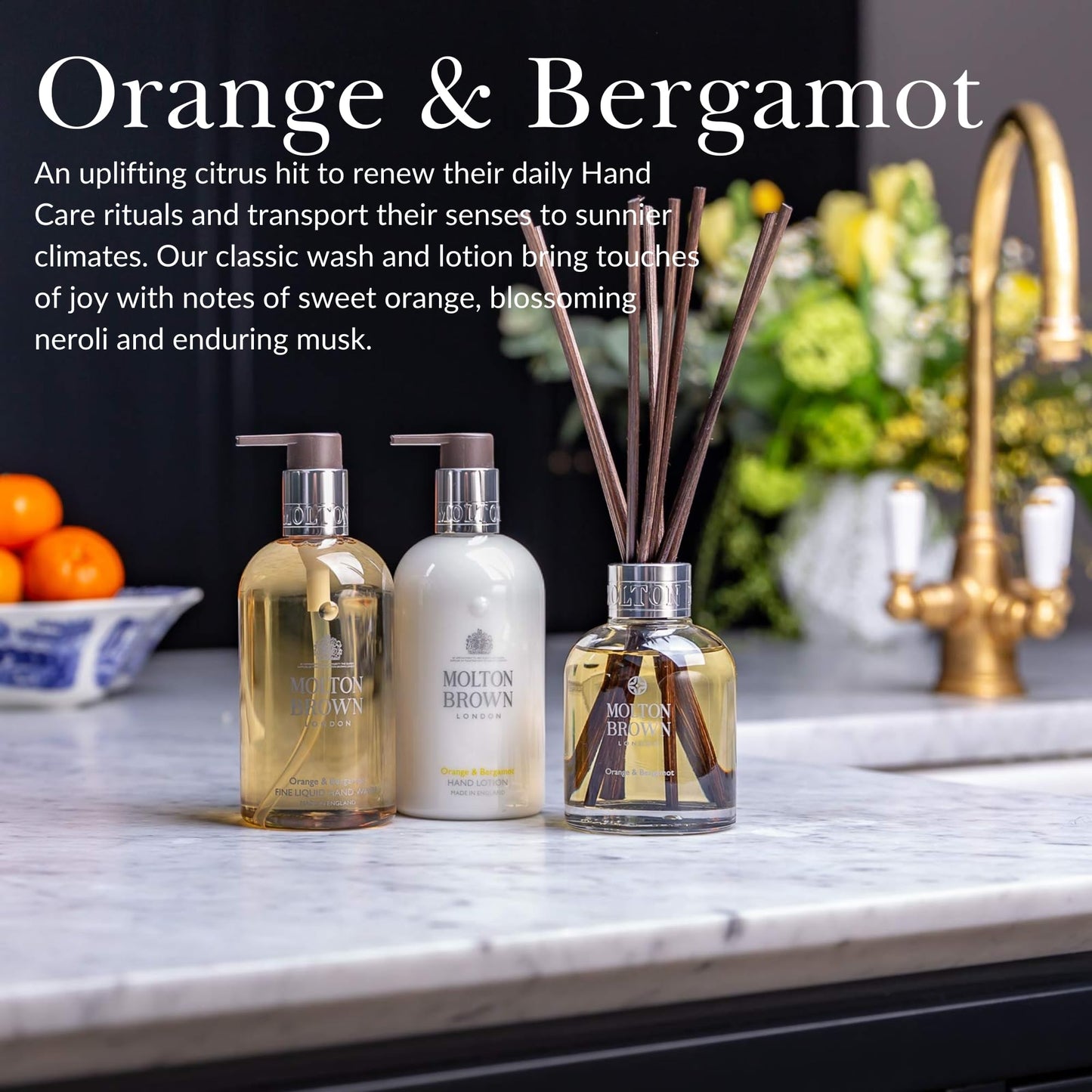 Molton Brown Orange & Bergamot Bath & Shower Gel Refill 400 ml