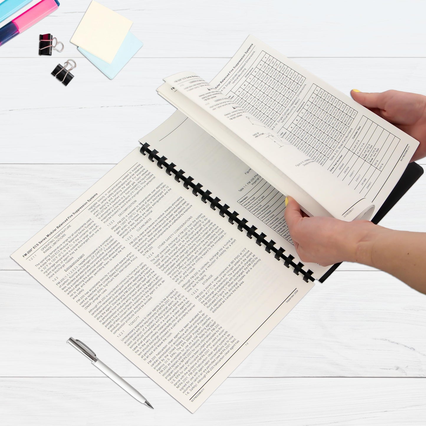 PrintWorks Professional GBC 19 Hole Comb Binding Pre-Punched Paper - Book Binding Printer Paper - Made in the USA - 500 Sheets - 8.5" x 11" - 24 lb - 92 Bright White (04329)